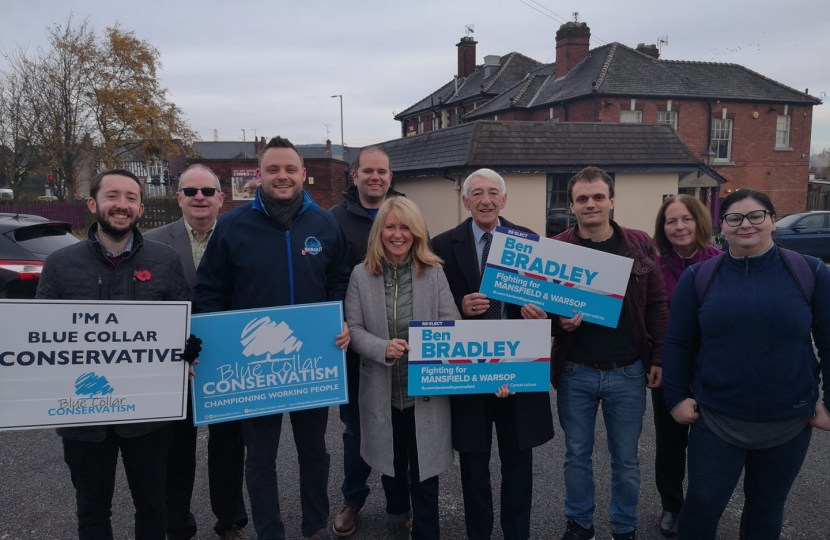 Conservative team campaigning